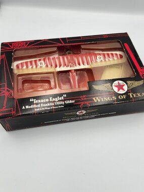 Wings of Texaco Modified Franklin Utility Glider Texaco Eaglet Diecast Bank